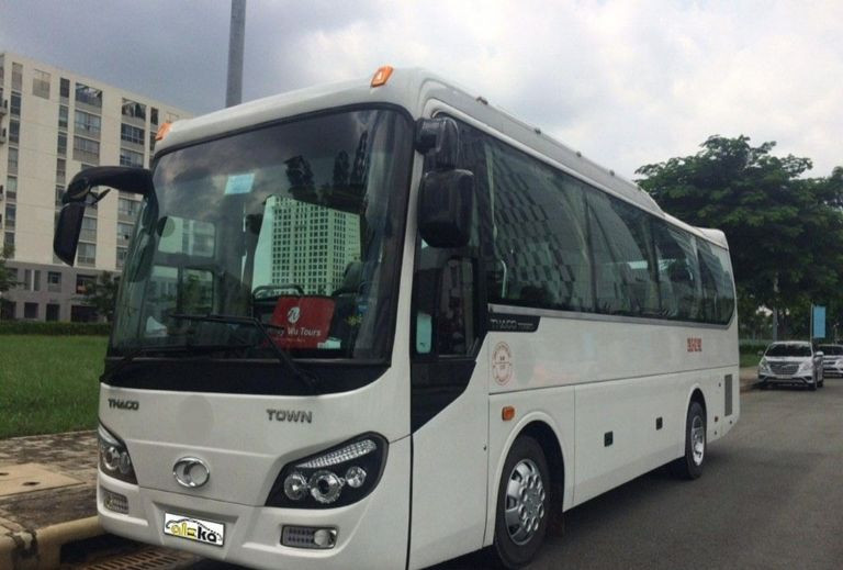 Nội thất tiện nghi trên xe khách Hoàng Thao chạy tuyến Hải Phòng Bình Dương