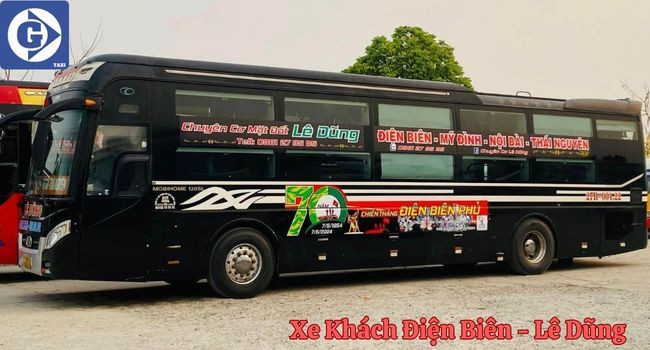Nội thất tiện nghi trên xe khách Lê Dũng chạy tuyến Điện Biên
