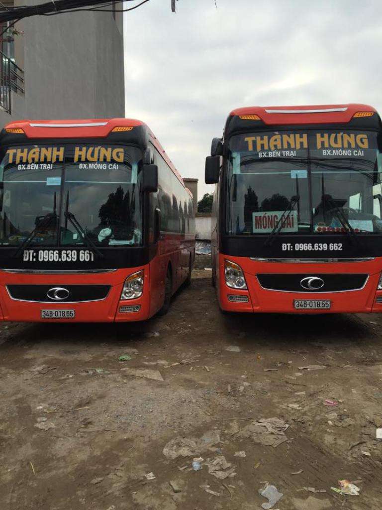 Nội thất tiện nghi trên xe khách từ Bến Xe Bến Trại Hải Dương