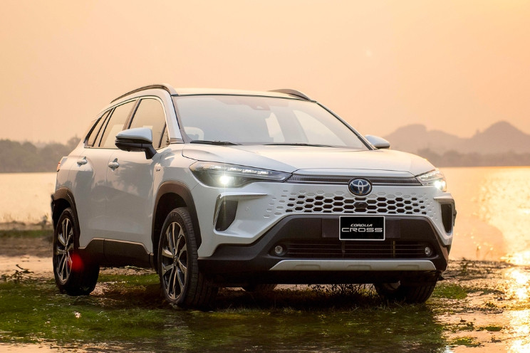 Nội thất Toyota Corolla Cross thiết kế hiện đại