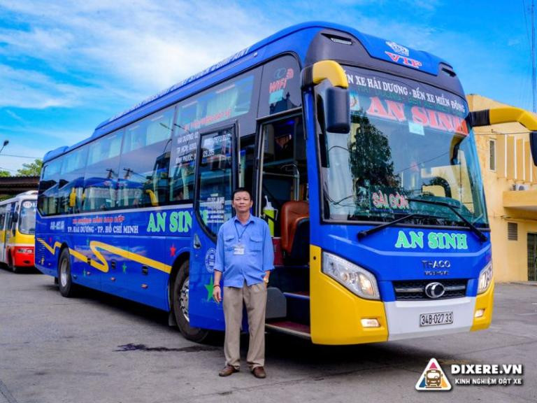 Nội thất xe đường dài tiện nghi và sạch sẽ