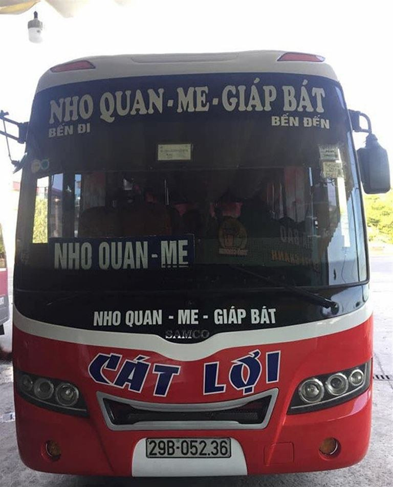 Nội thất xe giường nằm Cát Lợi tuyến Tuyên Quang Đô Lương