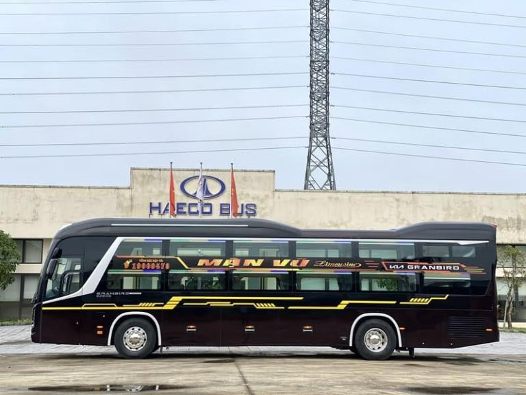 Nội thất xe giường nằm của Nhà xe Mận Vũ