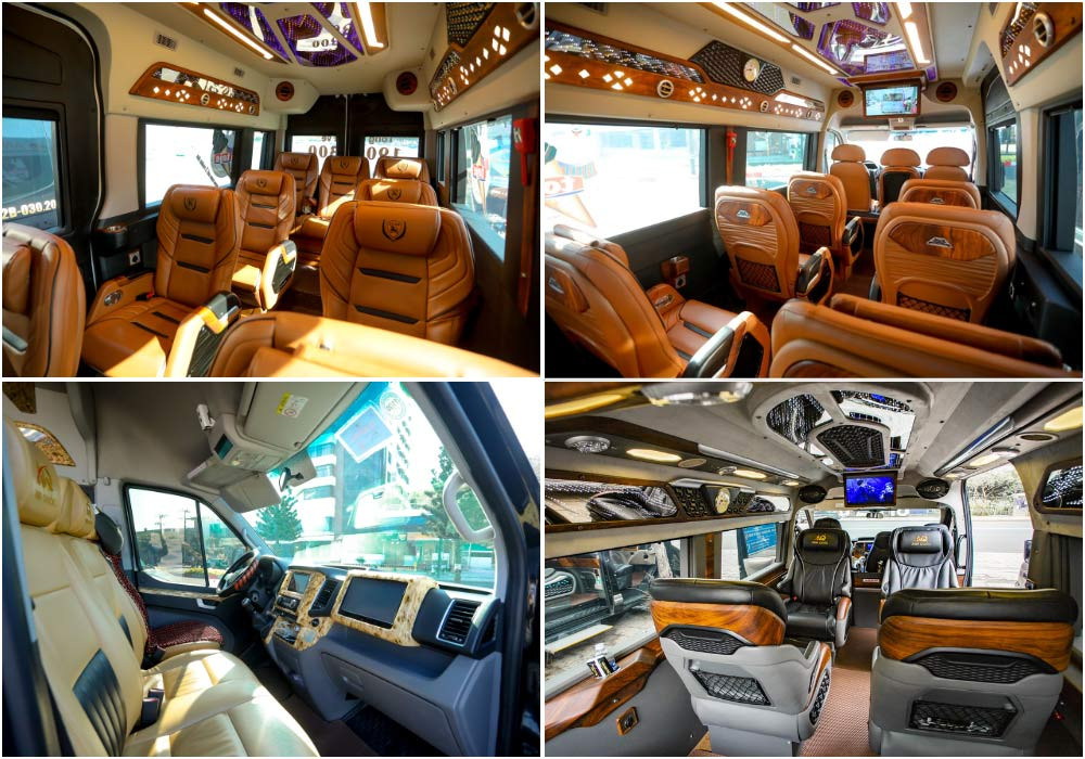 Nội thất xe hiện đại, đời mới của Anh Quốc Limousine