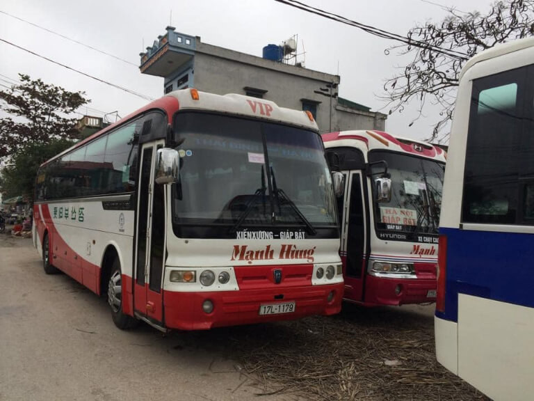 Nội thất xe khách Mạnh Hùng 45 chỗ