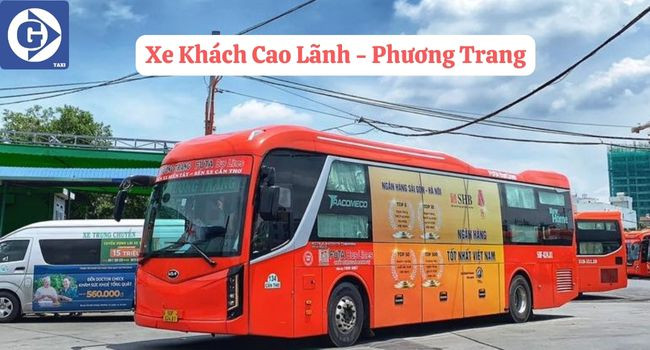 Nội thất xe khách Quốc Hoàng phục vụ hành khách từ Cao Lãnh