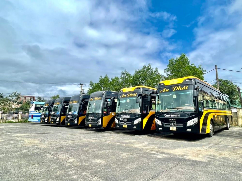 Nội thất xe limousine cao cấp trên tuyến của Nhà xe An Phát