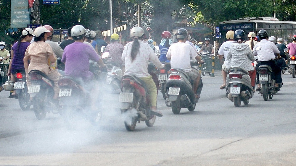ô nhiễm không khí từ phương tiện giao thông