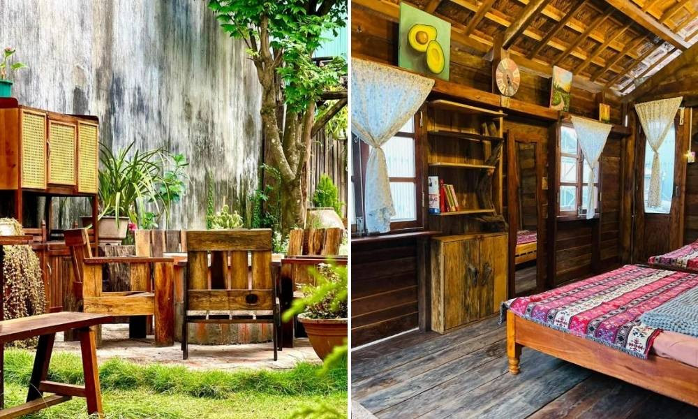 Ôna's House - homestay Pleiku thiết kế gỗ mộc