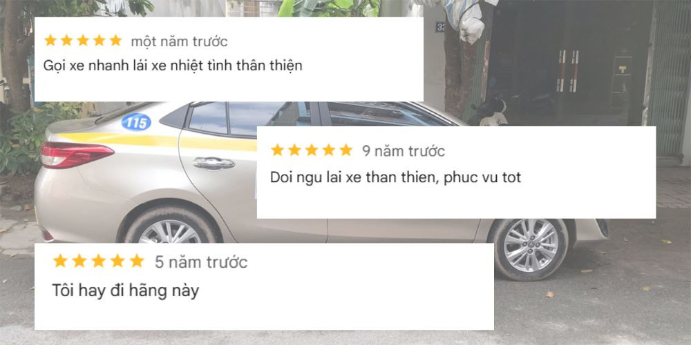 Phản hồi của khách hàng về dịch vụ chất lượng của Taxi Sao Mai tại Hạ Long