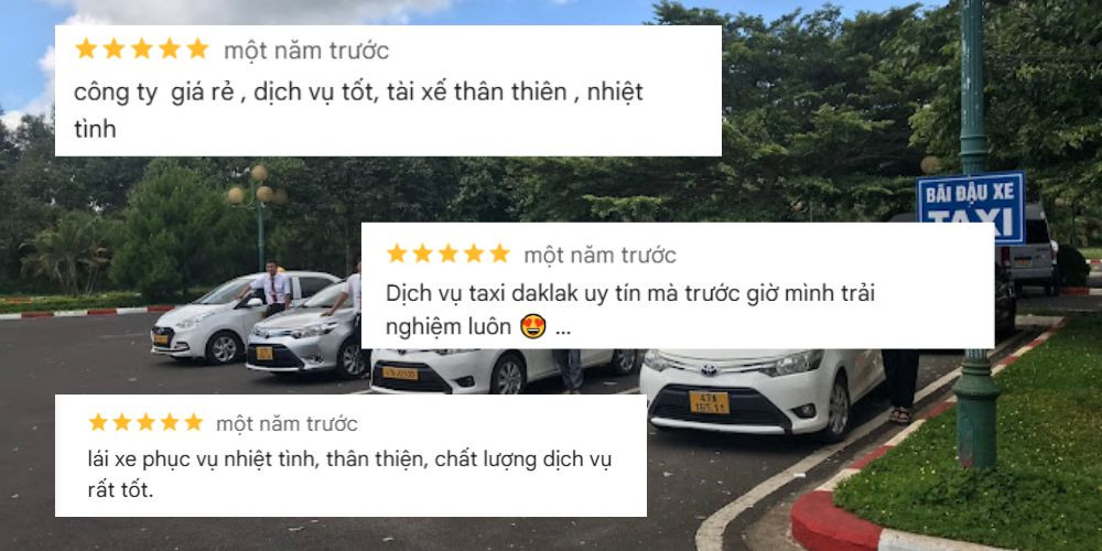 Phản hồi của khách hàng về dịch vụ taxi Quyết Tiến tại Buôn Ma Thuột