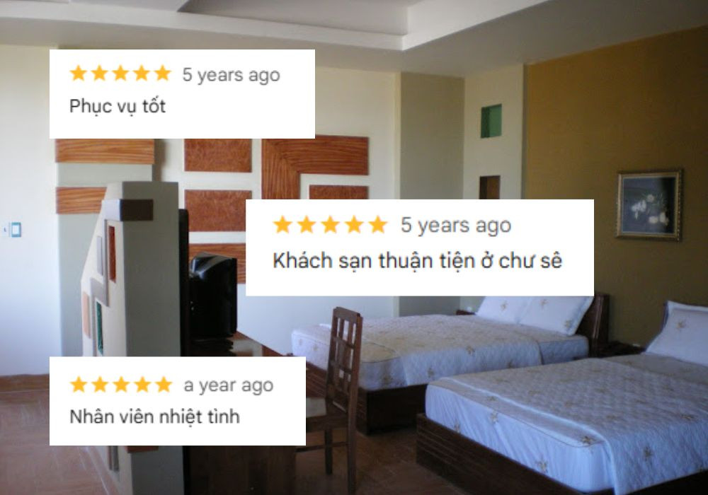 Phản hồi tích cực từ khách hàng về khách sạn Xuân Lành Gia Lai