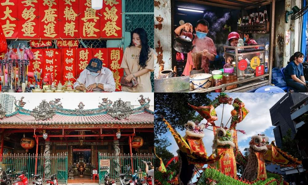 Phố người Hoa Chợ Lớn sôi động với nhiều nét văn hóa đặc trưng