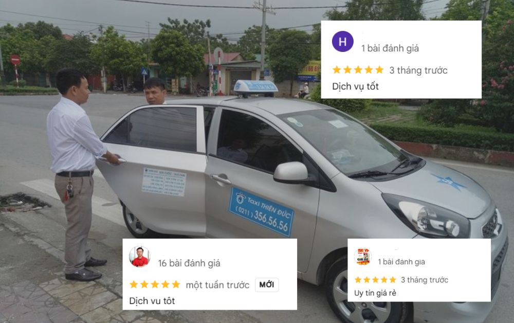 Phong cách phục vụ của Taxi Thiên Đức tại Tam Dương được đánh giá cao