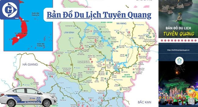Phong cảnh núi non hùng vĩ khi du lịch Tuyên Quang
