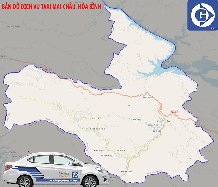 Phương tiện di chuyển hiện đại của dịch vụ Taxi Mai Châu Hòa Bình