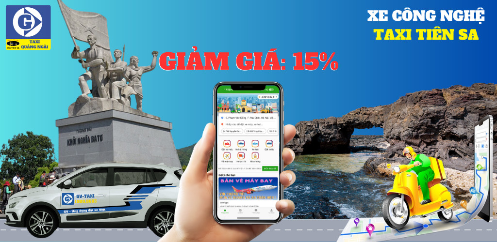Phương tiện di chuyển tiện lợi ở Quảng Ngãi