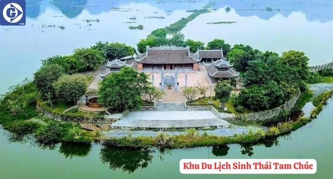 Quần thể Khu Du Lịch Tam Chúc nhìn từ trên cao