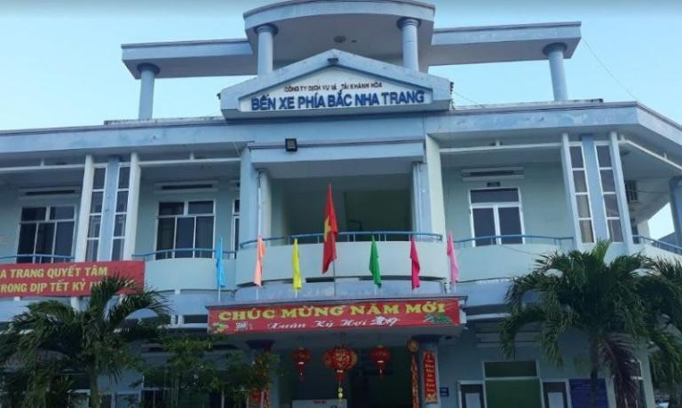 Quang cảnh bến xe phía Bắc Nha Trang