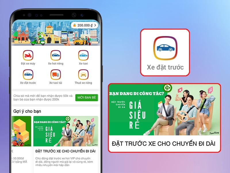 Quang cảnh đường phố Cà Mau với sự hiện diện của xe taxi
