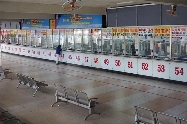 Quang cảnh tấp nập tại Bến Xe Miền Đông mùa cao điểm Tết