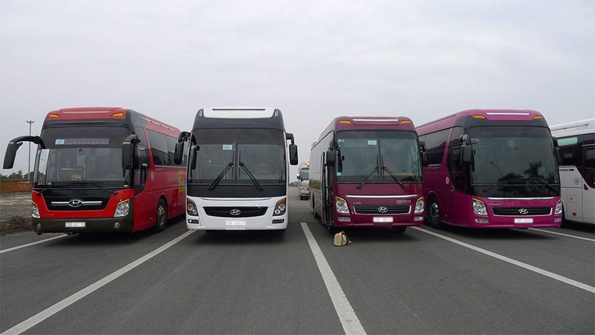 Quy trình thuê xe 45 chỗ