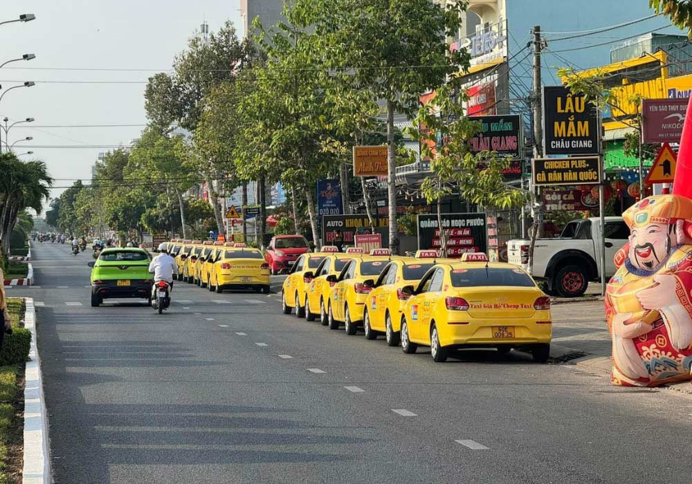 Saigon Taxi liên tục mở rộng đội xe tại Tiền Giang để đáp ứng nhu cầu khách hàng