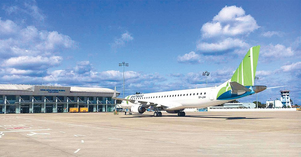 Sân bay Gia Lai chuyên khai thác các tuyến bay nội địa