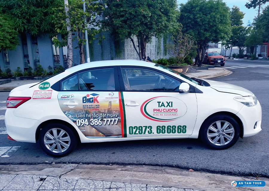 Số điện thoại taxi Rạch Giá - Hãng Taxi Phú Cường