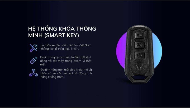Sử dụng smartkey để mở khóa xe máy không cần chìa truyền thống