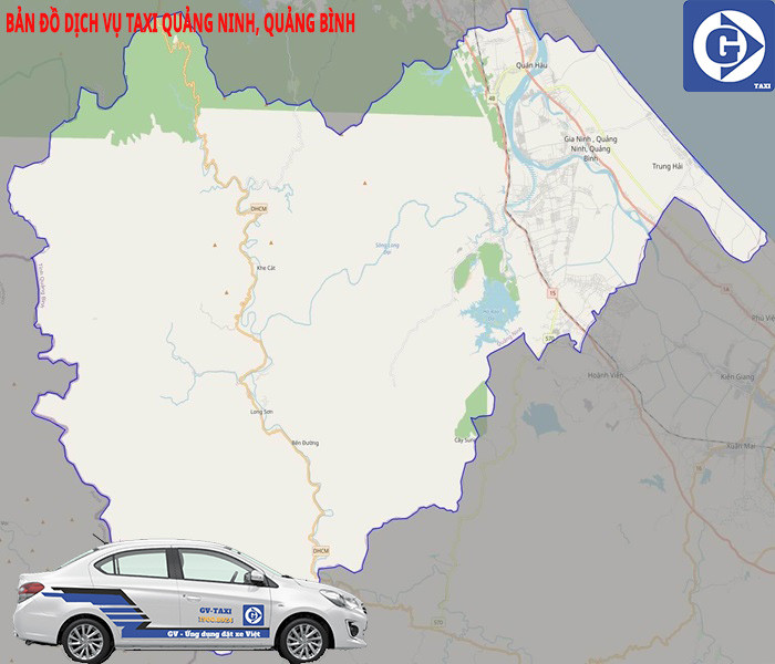 Sử dụng ứng dụng GV Taxi để đặt taxi Quảng Ninh Quảng Bình tiện lợi