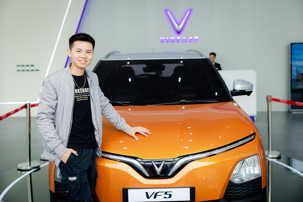 Sự phối màu trẻ trung của VinFast VF 5 Plus thu hút sự chú ý