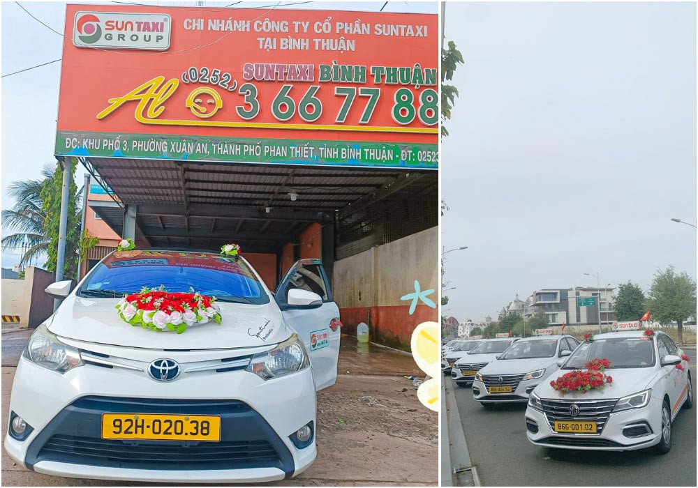 Suntaxi chi nhánh Phan Thiết - Bình Thuận