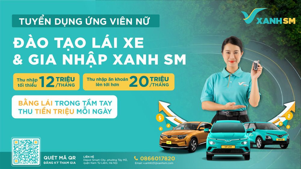 Tài xế nữ được tạo mọi điều kiện thuận lợi nhất
