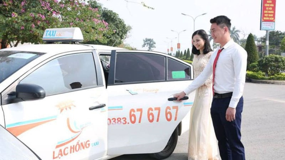 Tài xế Taxi Lạc Hồng Đô Lương với thái độ phục vụ tận tâm