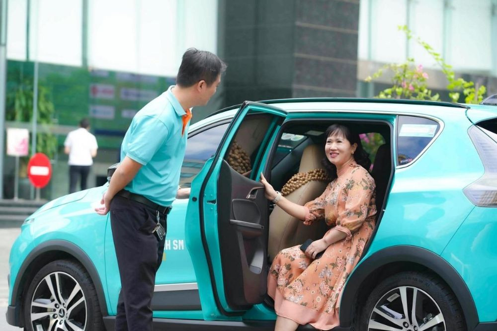 Tài xế Xanh SM phục vụ chuyên nghiệp, tận tình cho khách hàng tại Cẩm Mỹ Đồng Nai