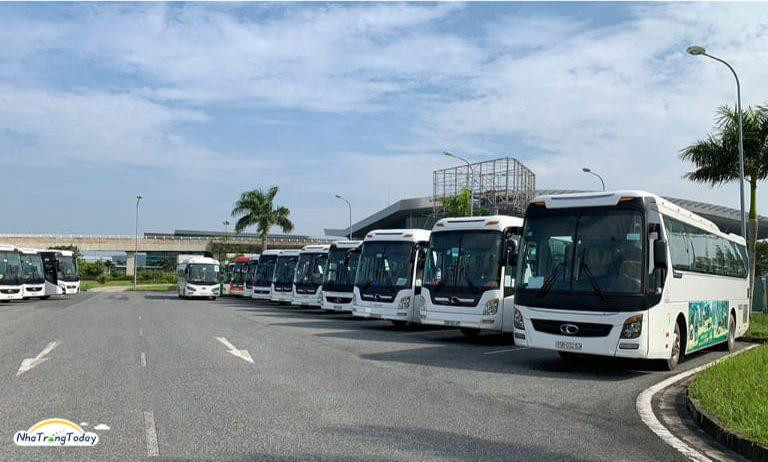 Tần suất cao các chuyến xe đi miền Nam