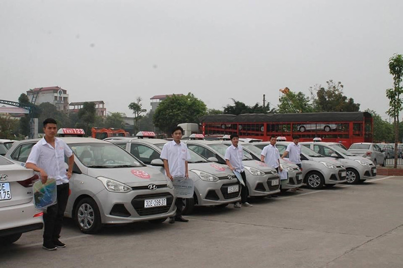 Taxi 123 Bắc Ninh với số lượng đông đảo và đội ngũ tài xế giàu kinh nghiệm