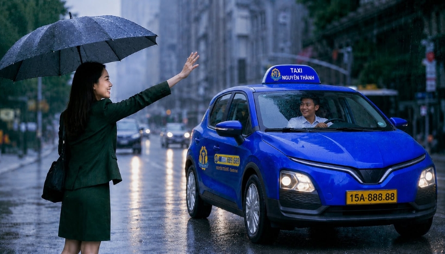 Gọi xe trực tiếp là cách hiệu quả khi bạn đang ở khu vực trung tâm