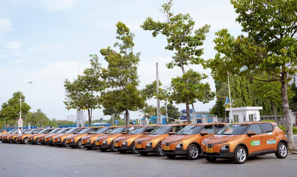Taxi điện Lavi sử dụng xe điện VinFast, mang đến trải nghiệm di chuyển hiện đại