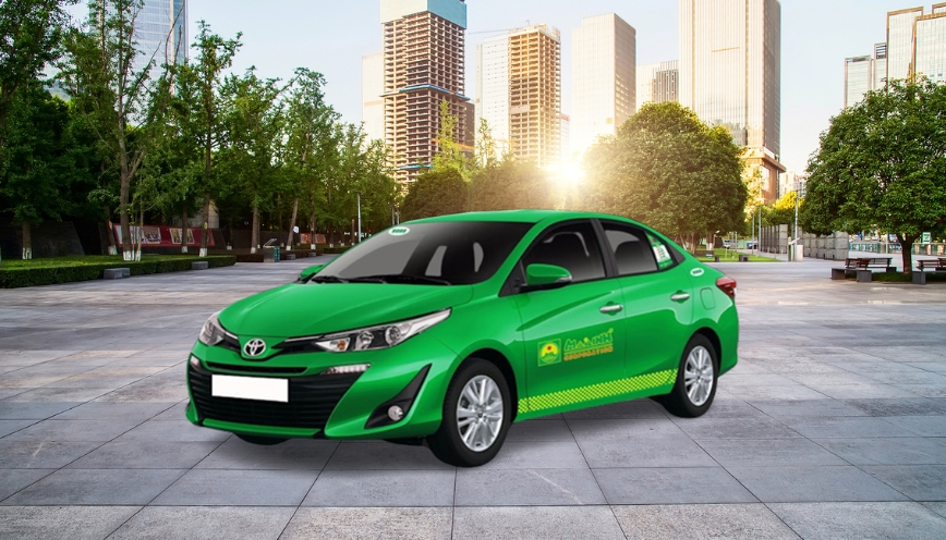 Taxi Mai Linh là thương hiệu vận tải quen thuộc, xuất hiện ở nhiều nơi