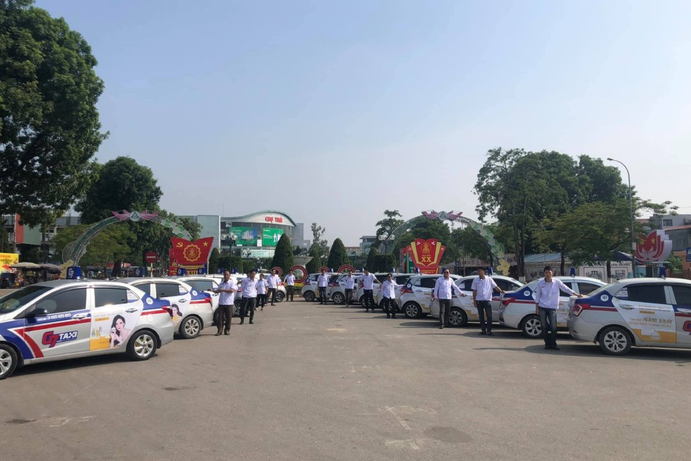 Taxi G7 hỗ trợ thanh toán online và tiền mặt cho hành khách tại Sông Công