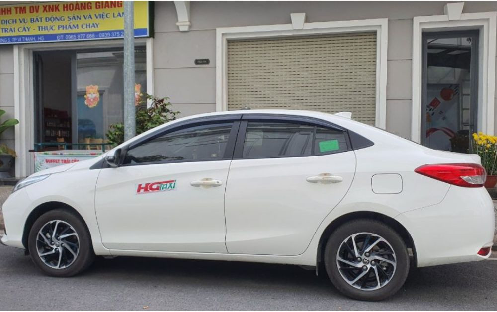 Taxi Hậu Giang Ngã Bảy với các dòng xe đời mới, sang trọng