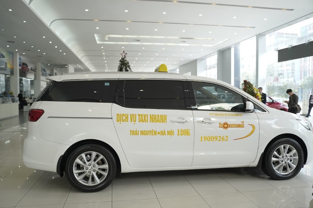 Taxi Hoa Mai là thương hiệu lâu đời và uy tín trong dịch vụ taxi Phổ Yên