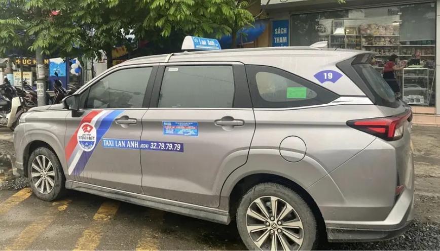Taxi Lan Anh phủ sóng rộng rãi ở các khu vực lân cận