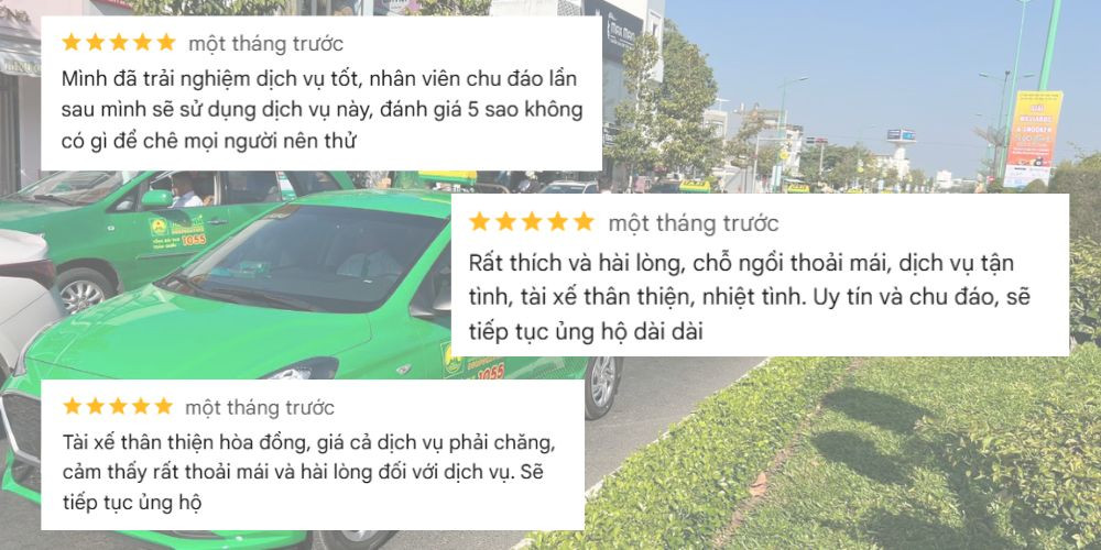Taxi Long Thành Đồng Nai - Đánh giá khách hàng về dịch vụ Mai Linh Đồng Nai