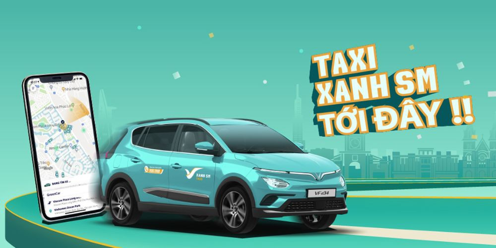 Taxi Long Thành Đồng Nai - Khách hàng dễ dàng đặt dịch vụ taxi qua ứng dụng Xanh SM