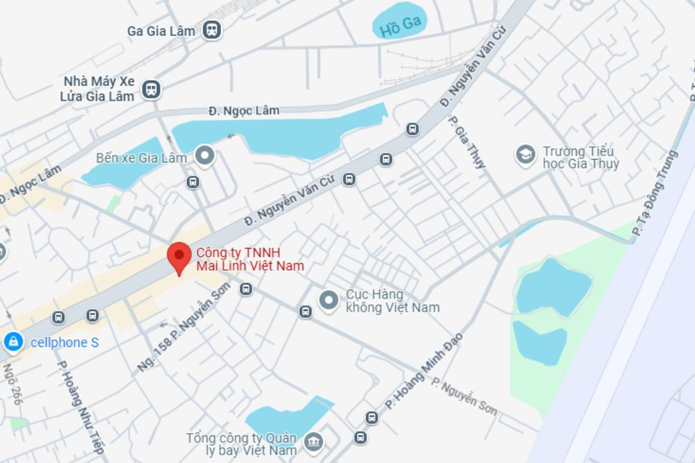 Taxi Mai Linh nằm tại 301 Nguyễn Văn Cừ, Quận Long Biên