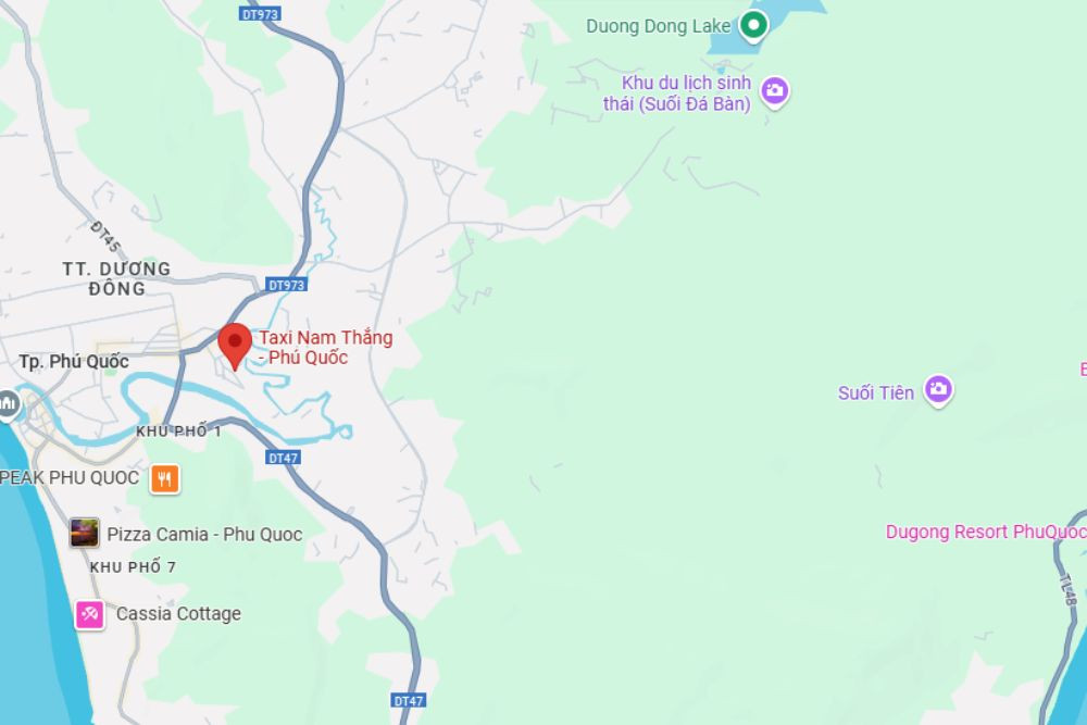 Taxi Nam Thắng tại Kiên Giang