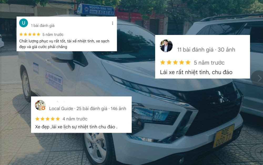 Taxi Nguyên Minh Hà Nam được khách hàng đánh giá cao về với nhiều tiêu chí chất lượng cao